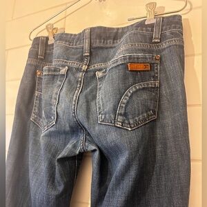 JOES JEANS The Honey Curvy Bootcut Distressed LA Denim Jeans Womens size 28